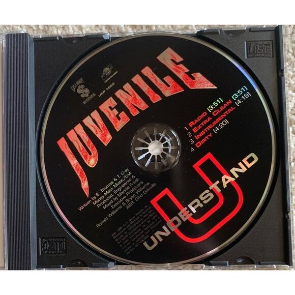 Juvenile U Understand? Single CD - Picture 3 of 4